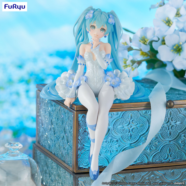 FURYU Corporation Hatsune Miku Noodle Stopper Figure -Hatsune Miku Flower Fairy Nemophila-(re-run) | 4580736405950