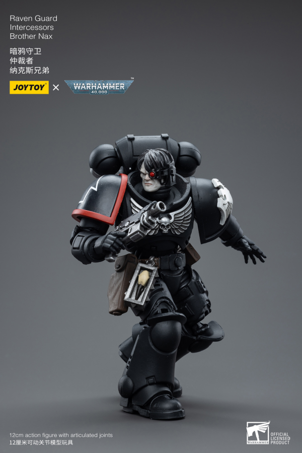 Joy Toy Warhammer 40K-Raven Guard Intercessors Brother Nax | 6973130374607