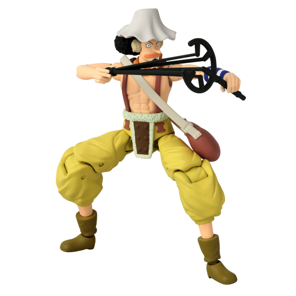 BANDAI Anime Heroes - One Piece - Usopp Action Figure | 0045557370053