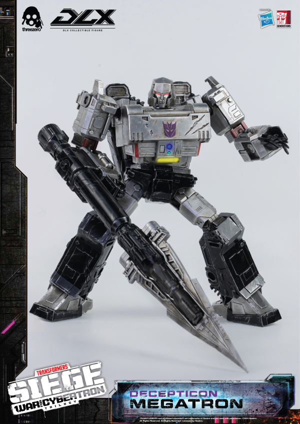 threezero Transformers: War for Cybertron Trilogy - DLX Megatron | 4895250816350