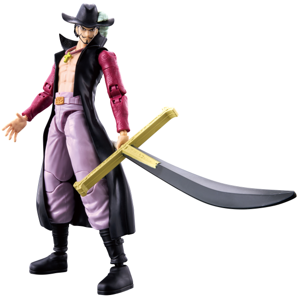 BANDAI Dracule Mihawk One Piece, BNTCA Anime Heroes | 0045557370534