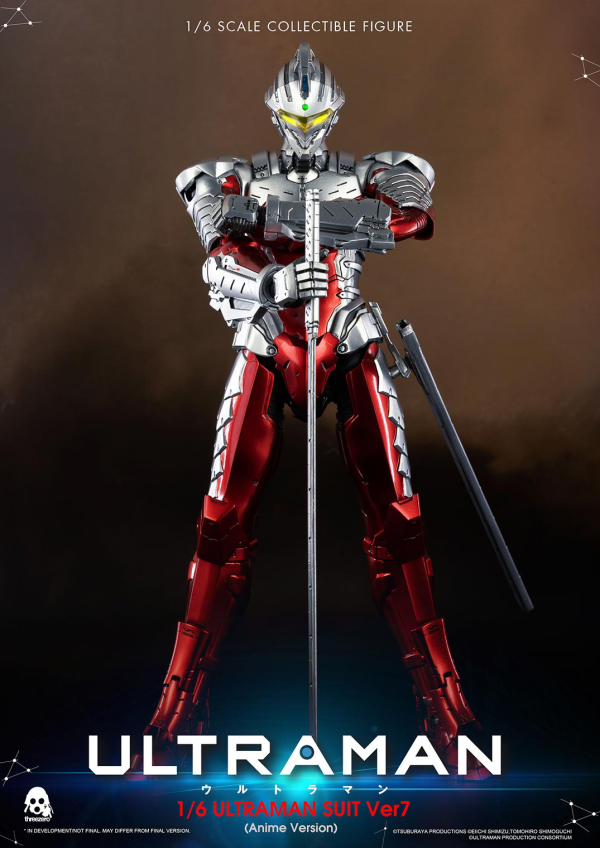 Three Zero 1/6 ULTRAMAN SUIT Ver7 (Anime Version) | 4897056202047