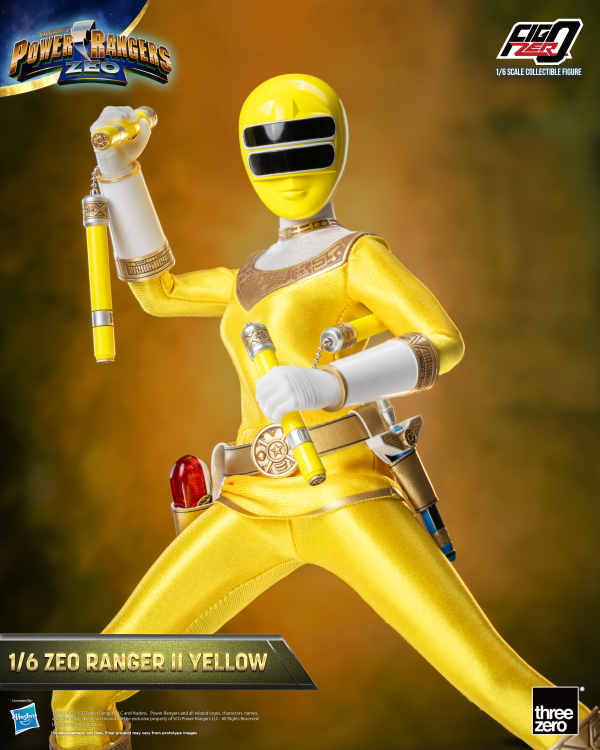 Three Zero Power Rangers Zeo - FigZero 1/6 Zeo Ranger II Yellow | 4895250810341