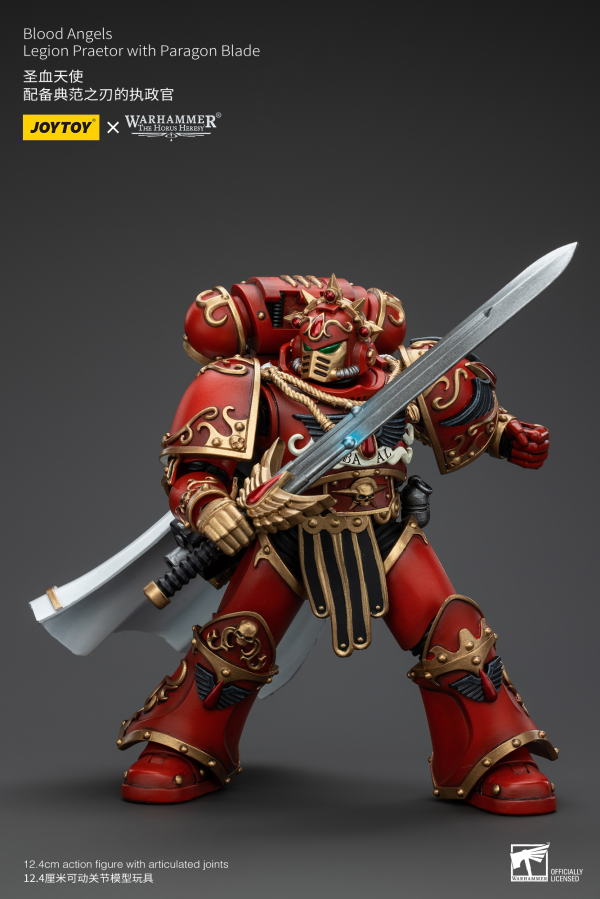 JOYTOY Blood Angels Legion Praetor with Paragon Blade | 6927054400225