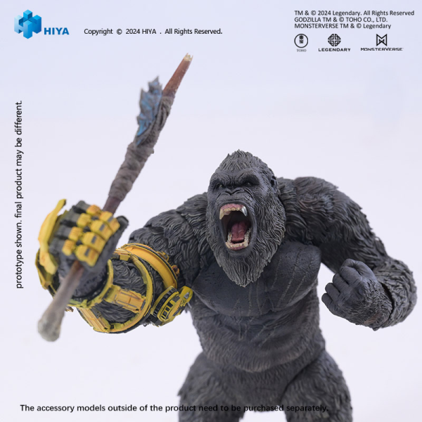 HIYA TOYS Exquisite Basic Series GODXILLA x KONG THE NEW EMPIRE Kong B.E.A.S.T. Glove Ver. | 6957534204371