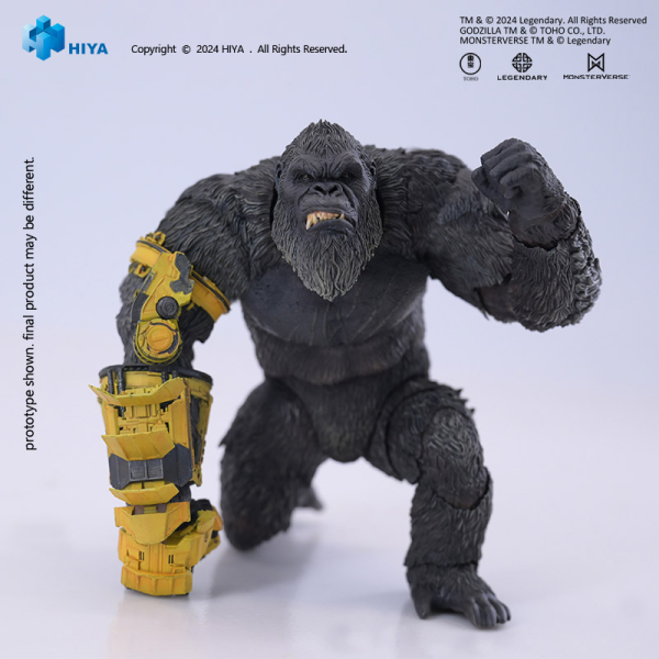 HIYA TOYS Exquisite Basic Series GODXILLA x KONG THE NEW EMPIRE Kong B.E.A.S.T. Glove Ver. | 6957534204371