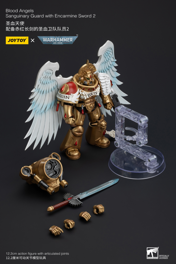 Joy Toy Blood Angels Sanguinary Guard with Encarmine Sword 2 | 6973130377066