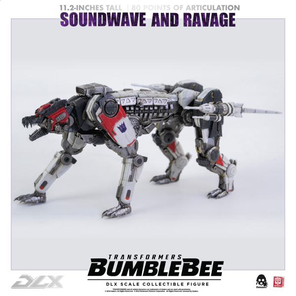Three Zero Transformers: Bumblebee - DLX Soundwave and Ravage | 4897056202627