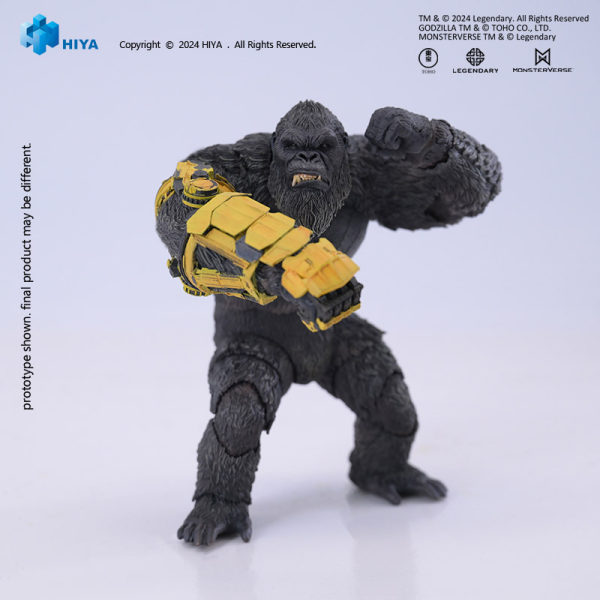 HIYA TOYS Exquisite Basic Series GODXILLA x KONG THE NEW EMPIRE Kong B.E.A.S.T. Glove Ver. | 6957534204371