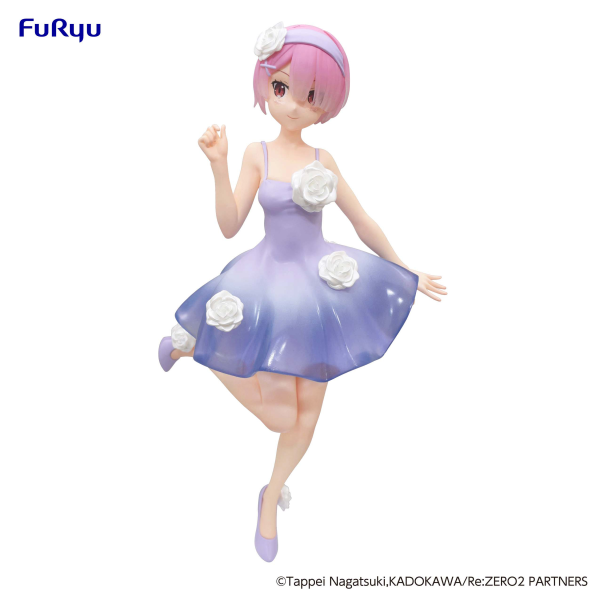 FURYU Corporation Re:ZERO -Starting Life in Another World- Trio-Try-iT Figure -Ram Flower Dress- | 4580736405479