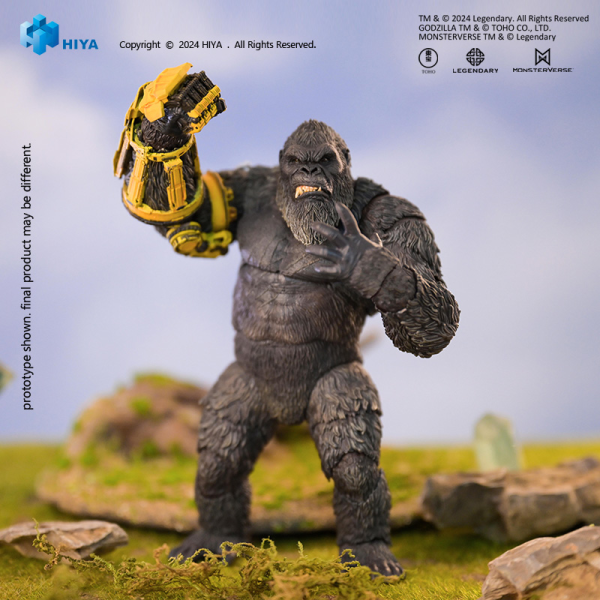 HIYA TOYS Exquisite Basic Series GODXILLA x KONG THE NEW EMPIRE Kong B.E.A.S.T. Glove Ver. | 6957534204371