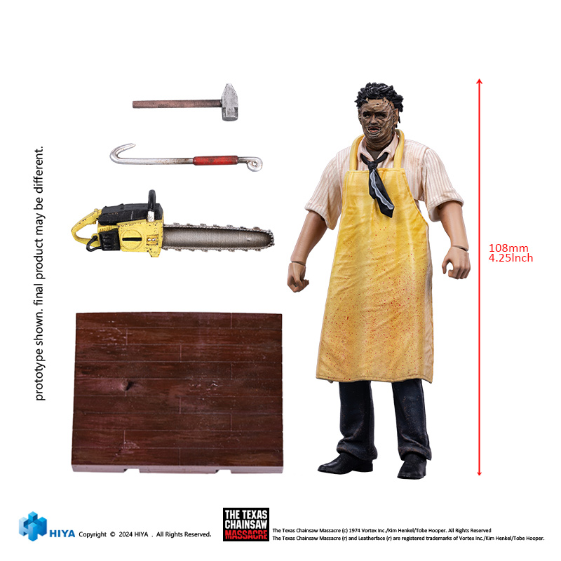 Exquisite Mini 1/18 Texas Chainsaw Massacre(1974)LeatherFace - Killing Mask Standard Ver | 6957534203244