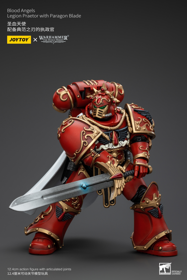 JOYTOY Blood Angels Legion Praetor with Paragon Blade | 6927054400225