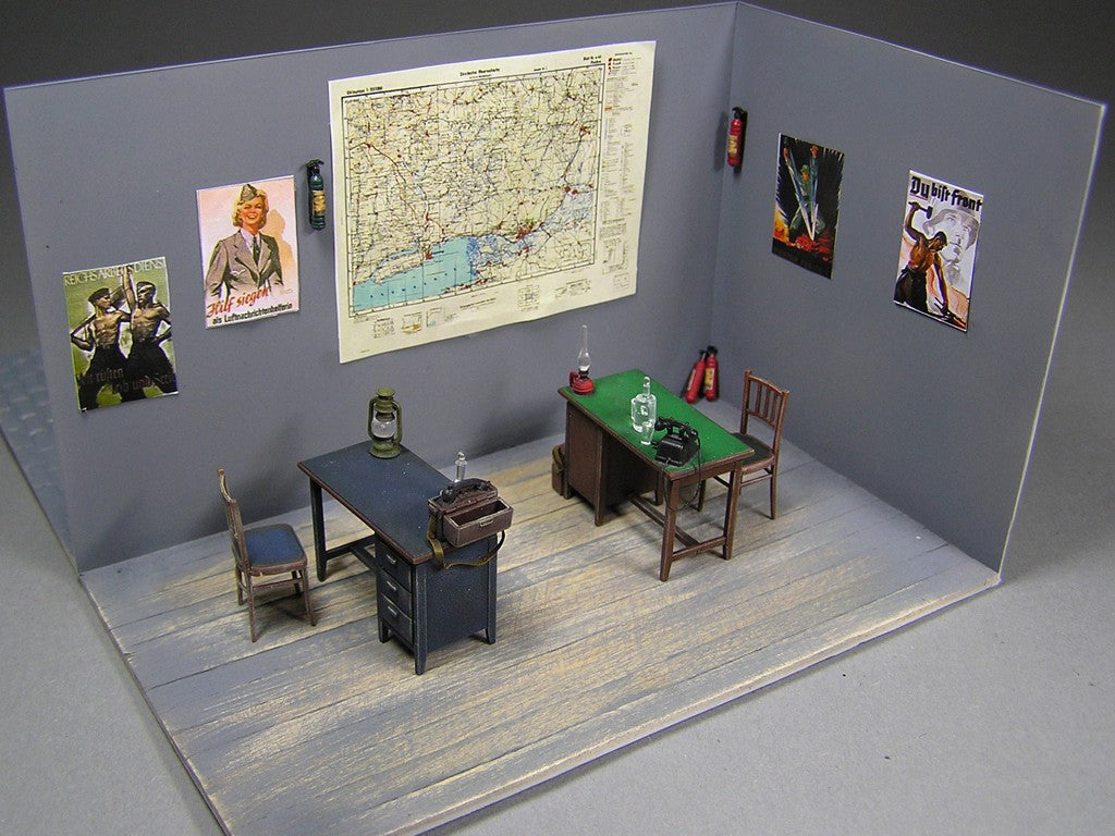 MiniArt 1/35 Office Furniture & Accessories | 4820183310514