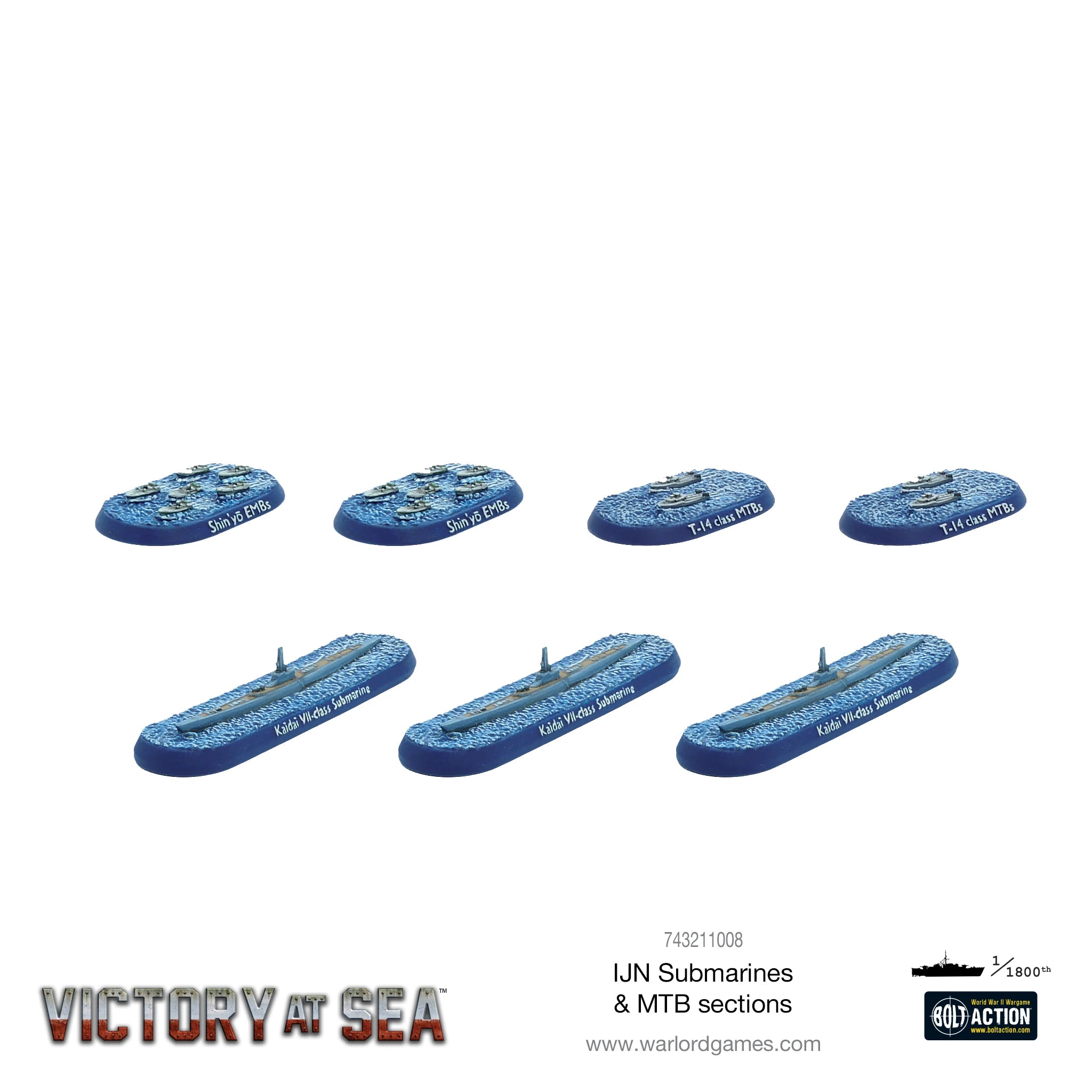 Victory at Sea IJN Submarines & MTB sections | 5060572506817