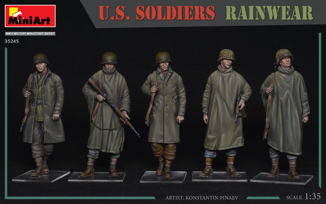 MiniArt 1/35 U.S. Soldiers Rainwear | 4820183314208