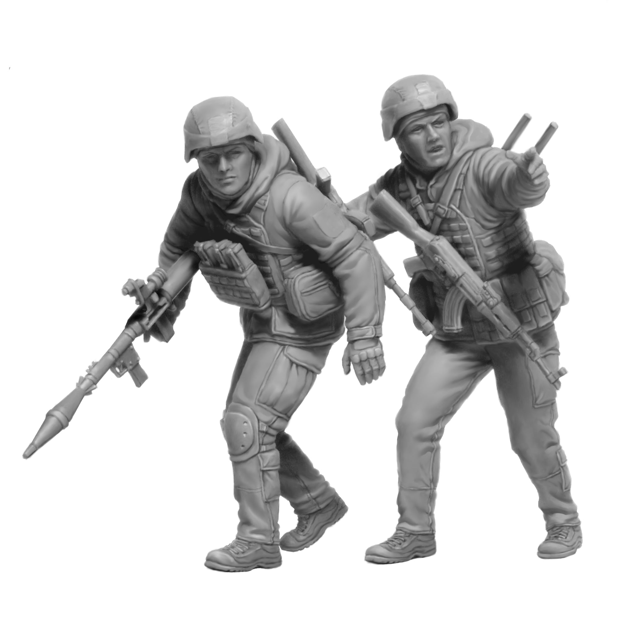 MASTER BOX 1/35 Russian-Ukrainian War series Azov Regiment, Defence of Mariupol, March 2022. Kit No.2