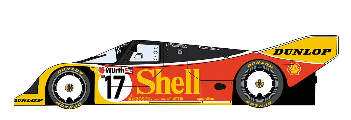 Hasegawa 1/24 Shell Porsche 962C