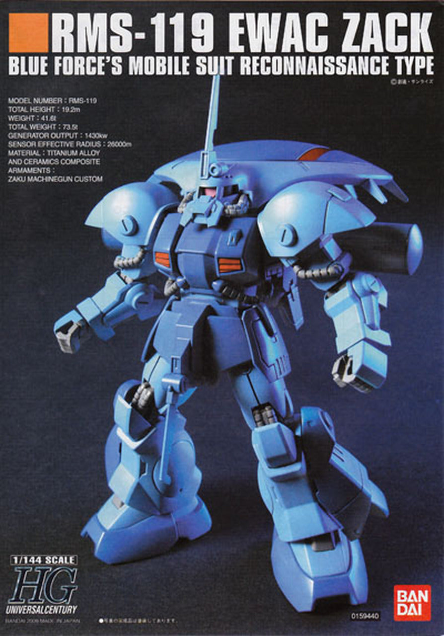 Bandai 1/144 HGUC Ewack-Zack | 4573102635068