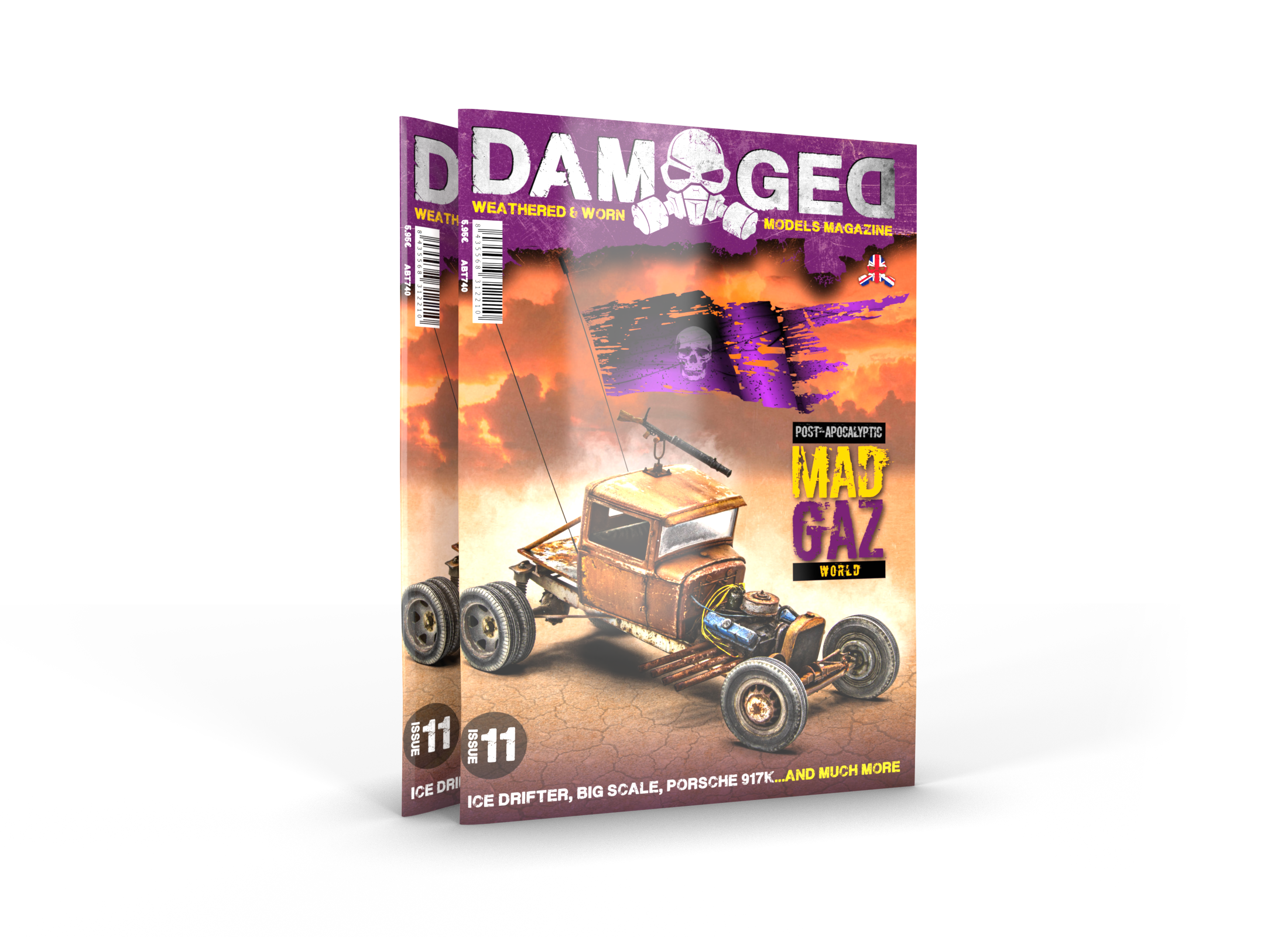 Abteilung502 DAMAGED, Worn and Weathered Models Magazine - 11 (English) | 8435568312210