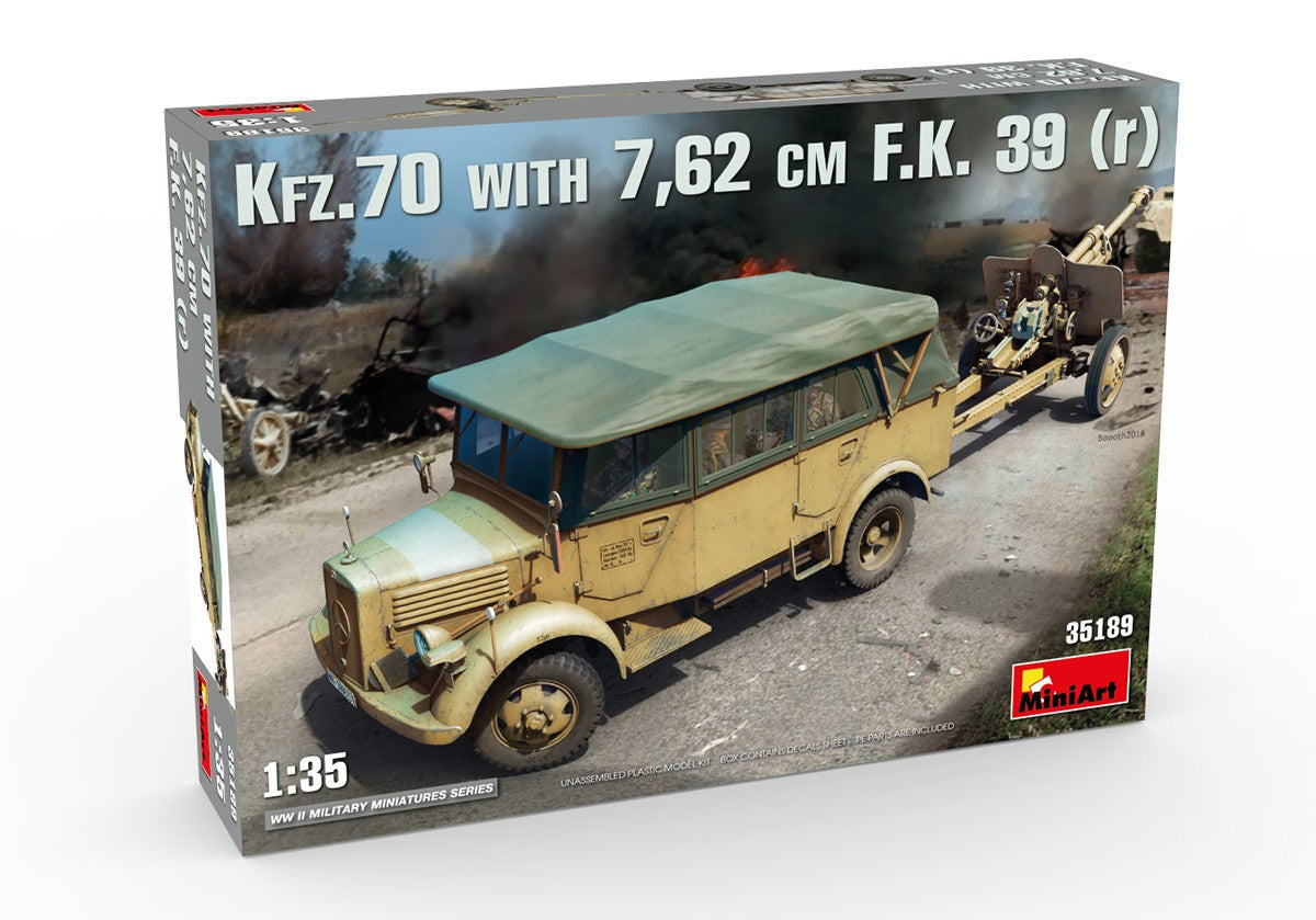 MiniArt Kfz.70 & 7,62 cm F.K. 39 ( r ) (1/35) | 4820183311801