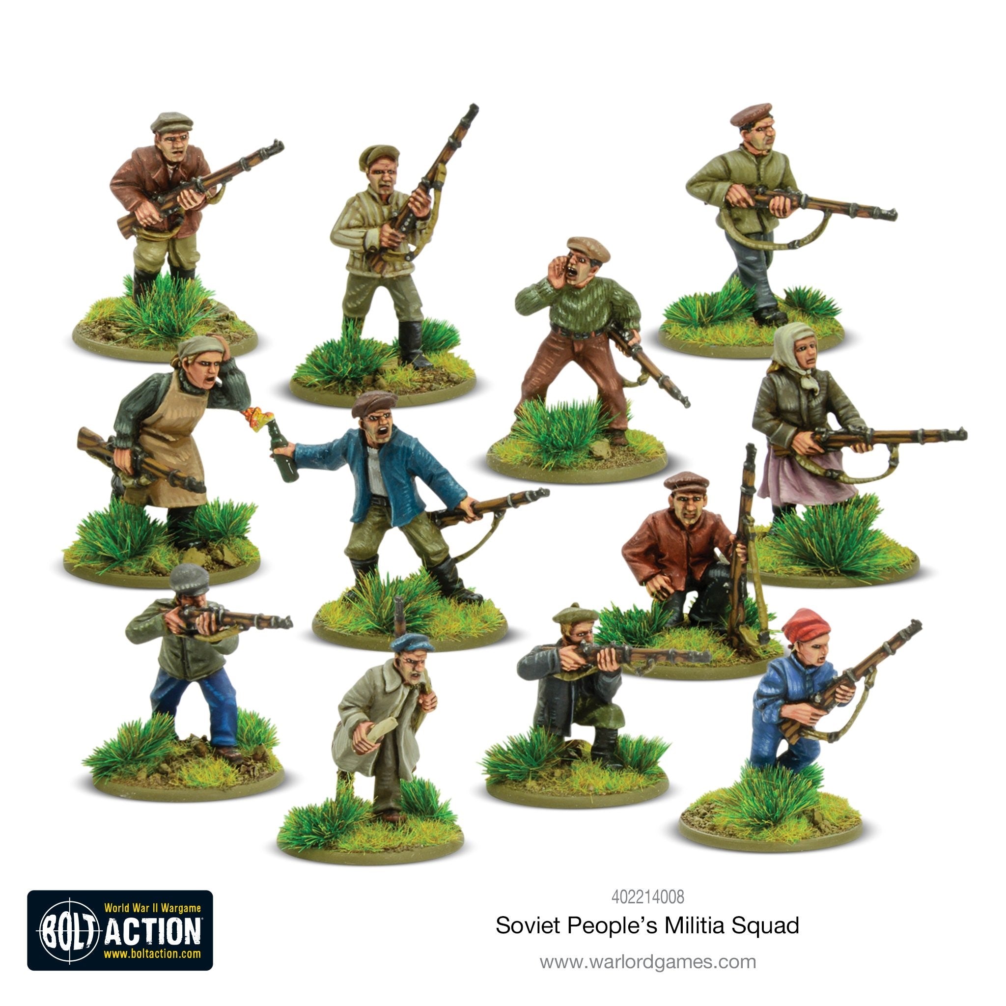 Bolt Action Soviet Peoples Militia squad | 5060572502192