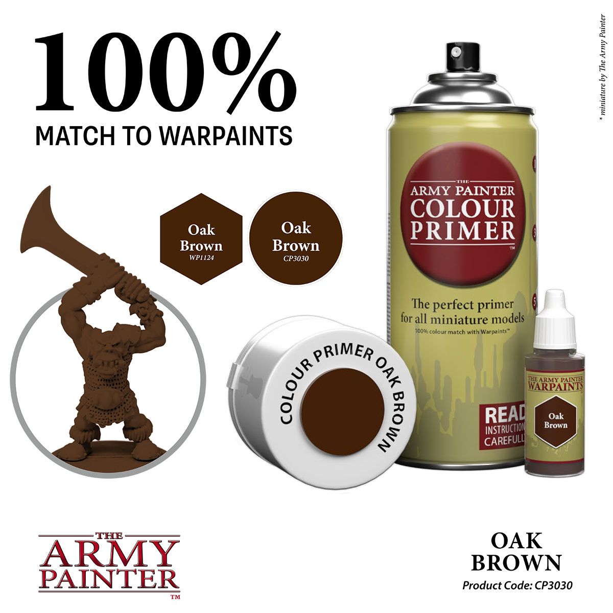 Army Painter Colour Primer - Oak Brown | 5713799303010