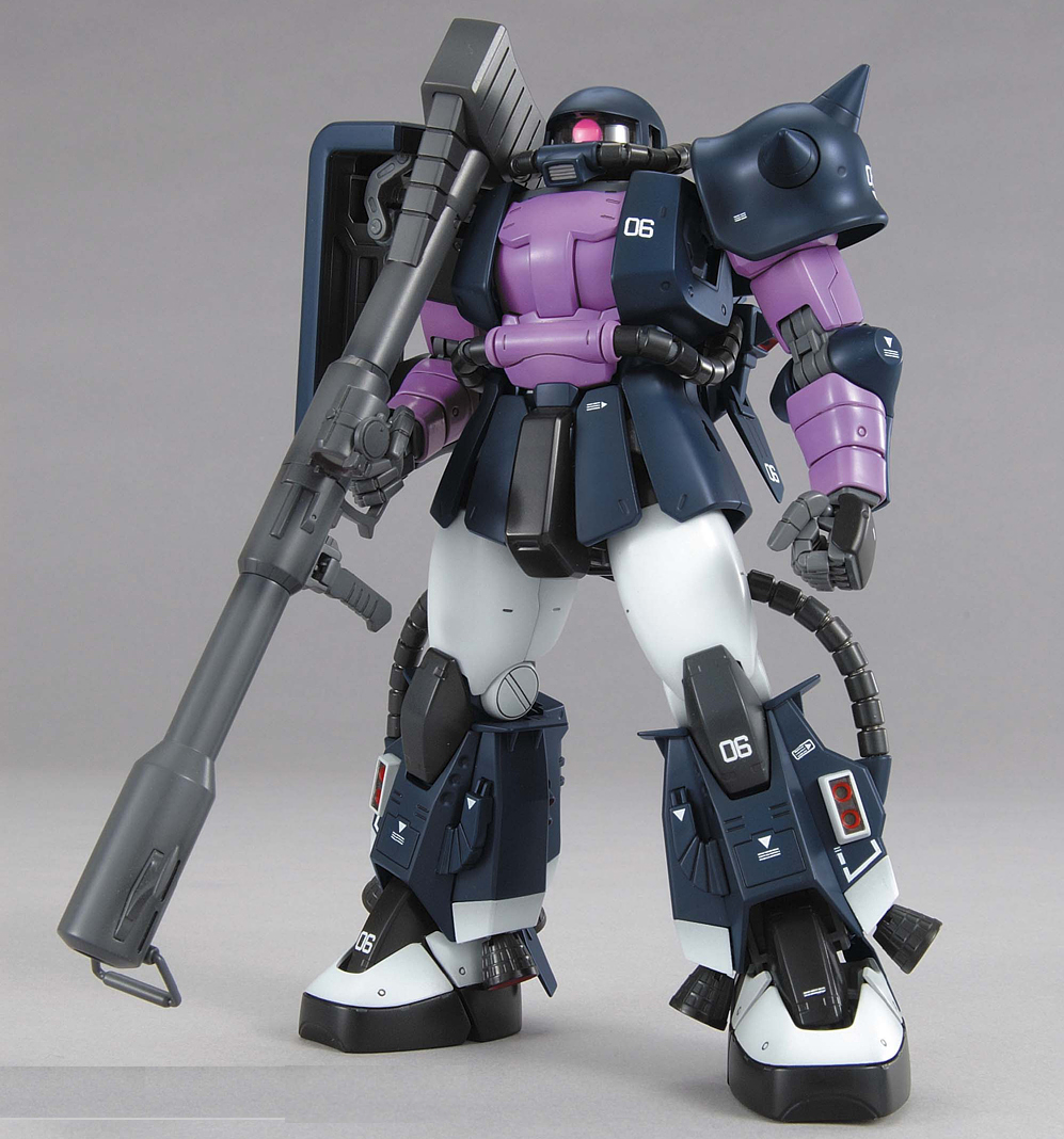 Bandai MG 1/100 MS-06R High Mobility Type Zaku II (Black Tri-Stars) Gundam | 4573102635723