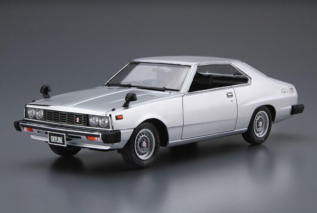 Aoshima 1/24 Nissan KHGC210 Skyline HT2000GT-ES '77 | 4905083058374