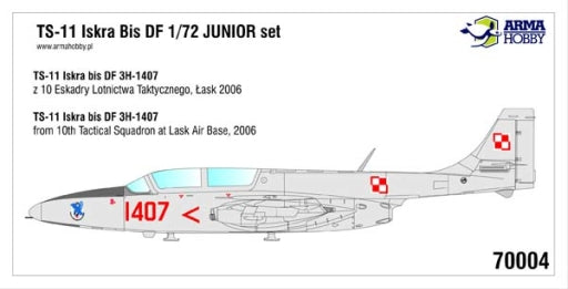 Arma Hobby 1/72 TS-11 Iskra Junior Set | 5907747900653