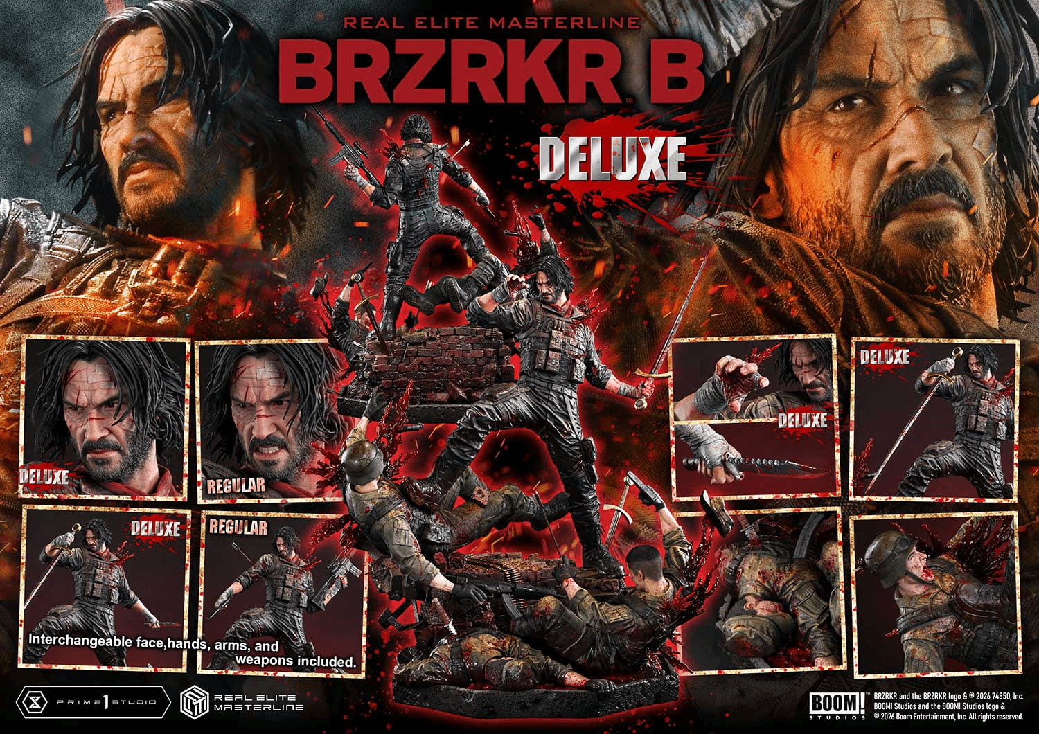 Real Elite Masterline BRZRKR B Deluxe Version