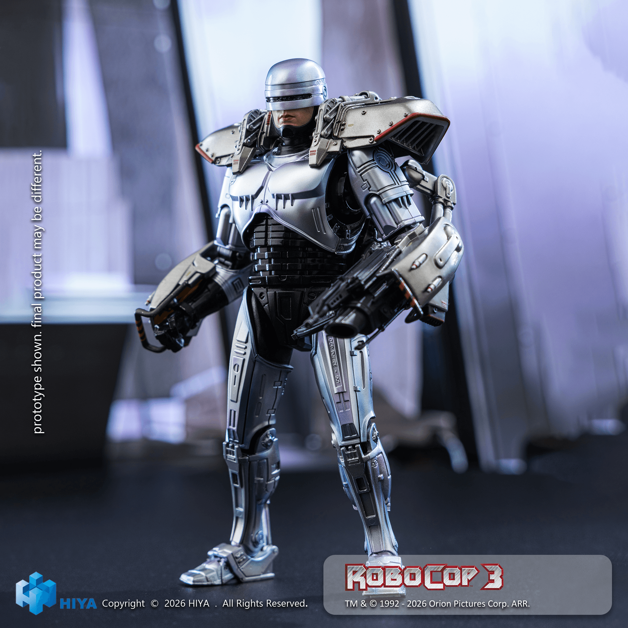 HIYA Exquisite Super Series 112 Scale 6.5 Inch RoboCop 3 RoboCop Action Figure | 6957534205606