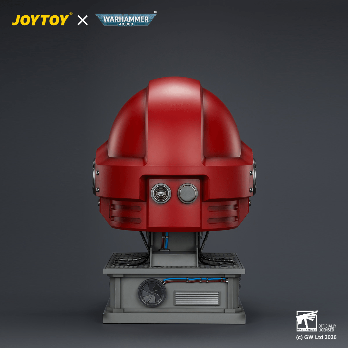 Blood Angels MkX Helmet & Display Stand