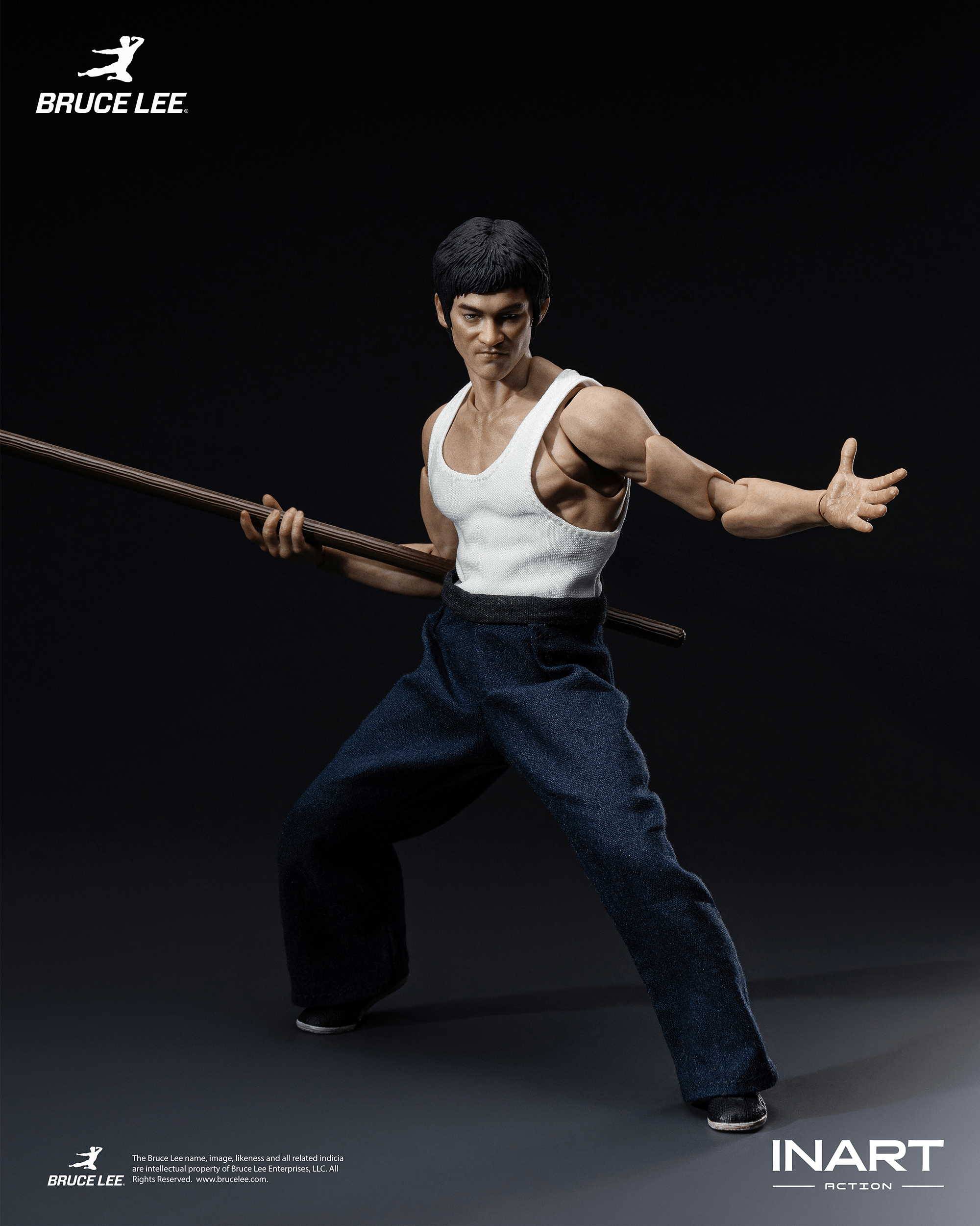 INART - Bruce Lee (Kung Fu Outfit) 1/12 Collectible Figure