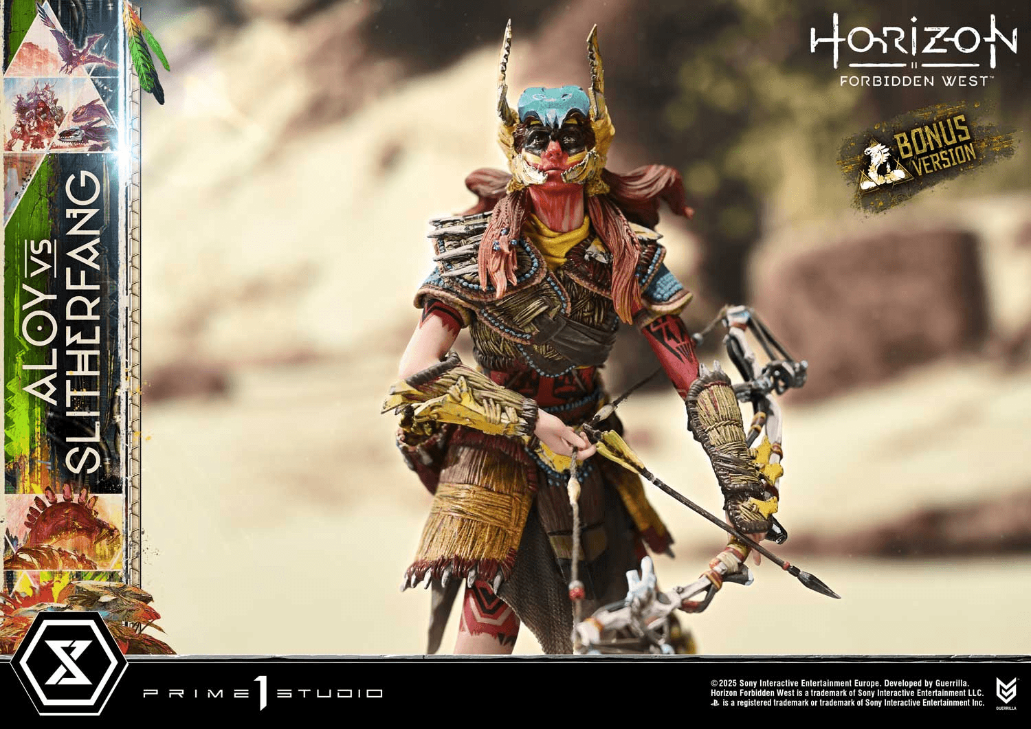 Ultimate Diorama Masterline Horizon Forbidden West Aloy vs. The Slitherfang Bonus Version | 4582647123183