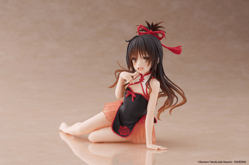 TAITO To Love-Ru Darkness Desktop Cute Figure - Mikan Yuki (Chinese Dress Ver.) | 840342404186