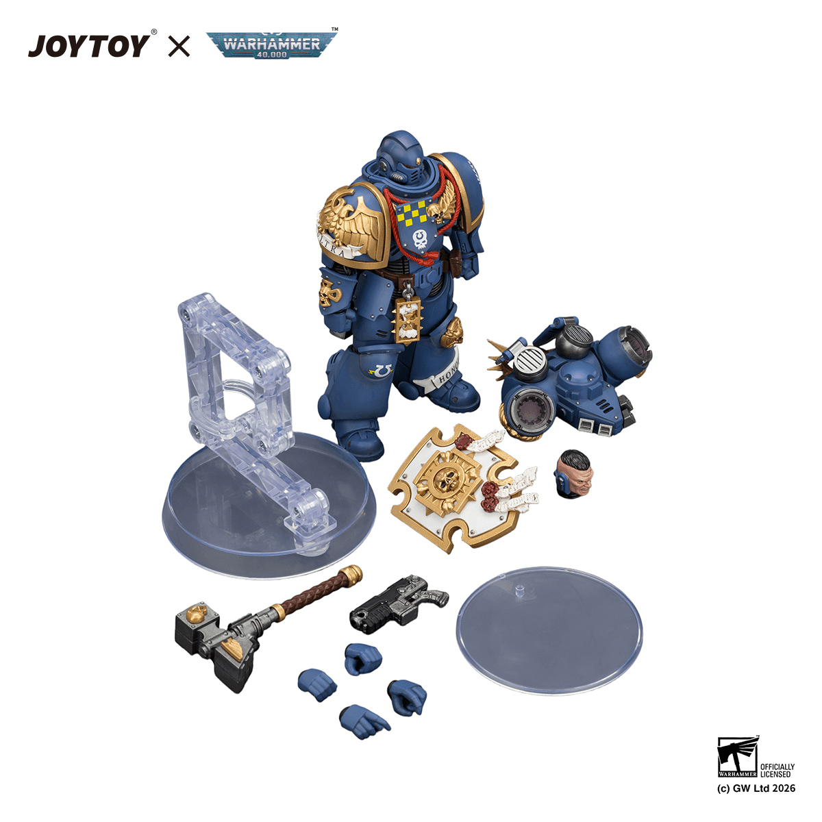Ultramarines Captain with Jump Pack and Relic Shield | 6927054404414