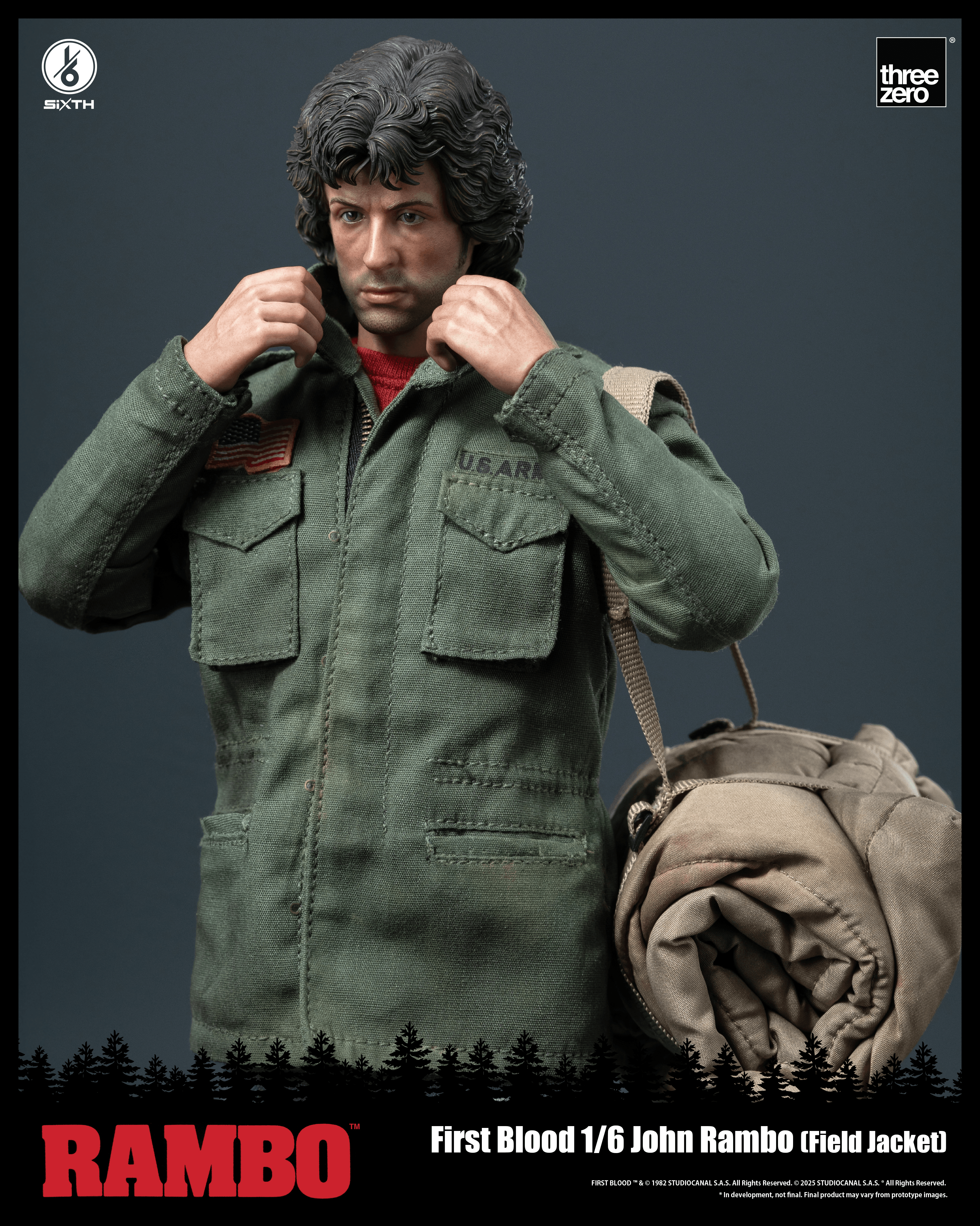 Rambo: First Blood - 1/6 John Rambo (Field Jacket) | 4895250819221