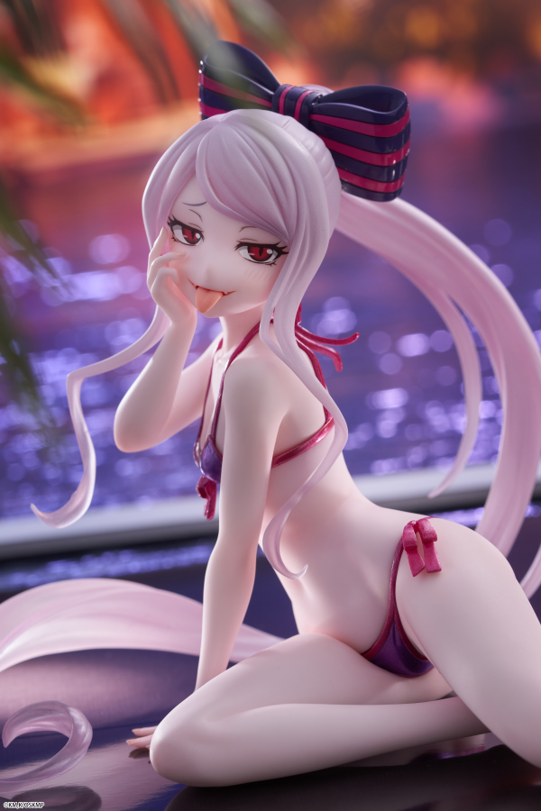 TAITO Overlord Desktop Cute Figure - Shalltear (Swimsuit Ver.) | 0840342403394