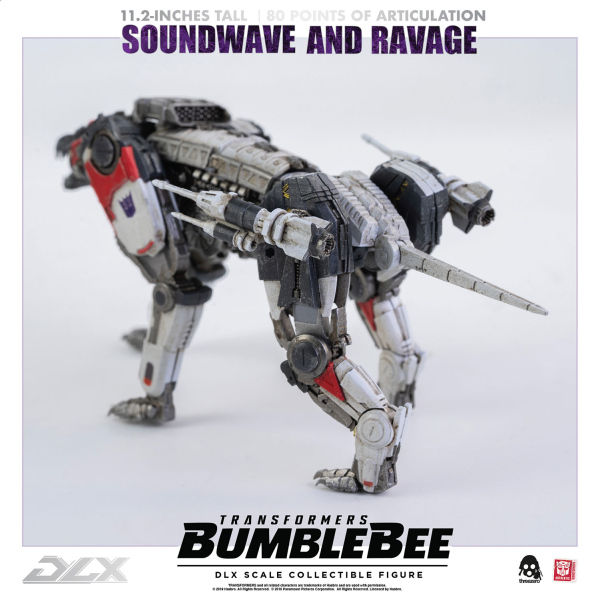 Three Zero Transformers: Bumblebee - DLX Soundwave and Ravage | 4897056202627