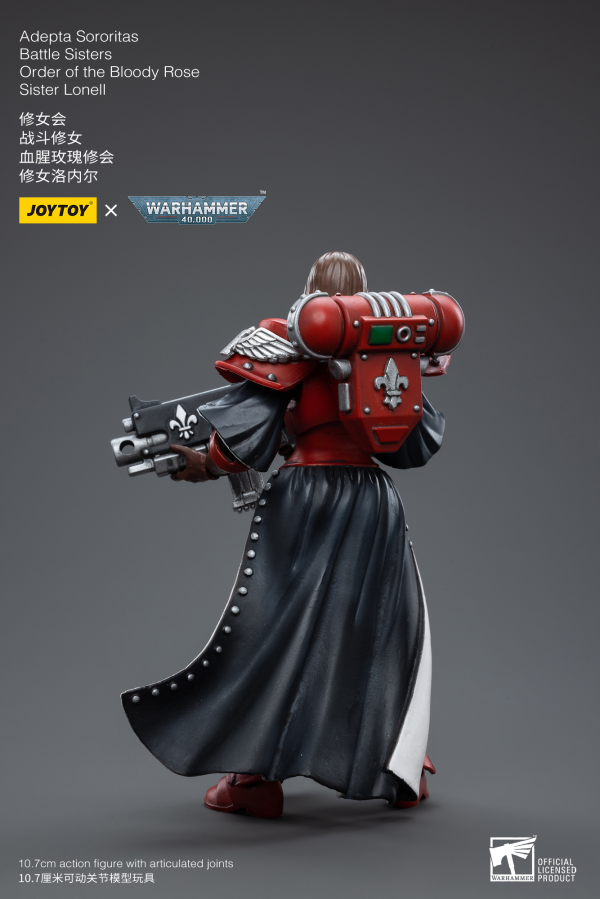 Joy Toy Adepta Sororitas Battle Sisters Order of the Bloody Rose Sister Lonell | 6973130374522