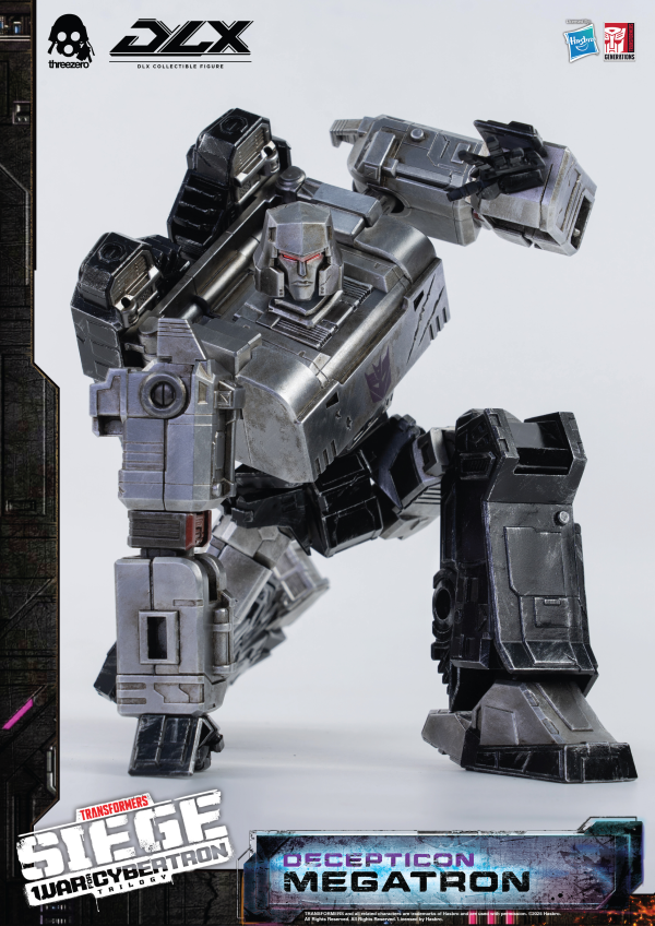 threezero Transformers: War for Cybertron Trilogy - DLX Megatron | 4895250816350