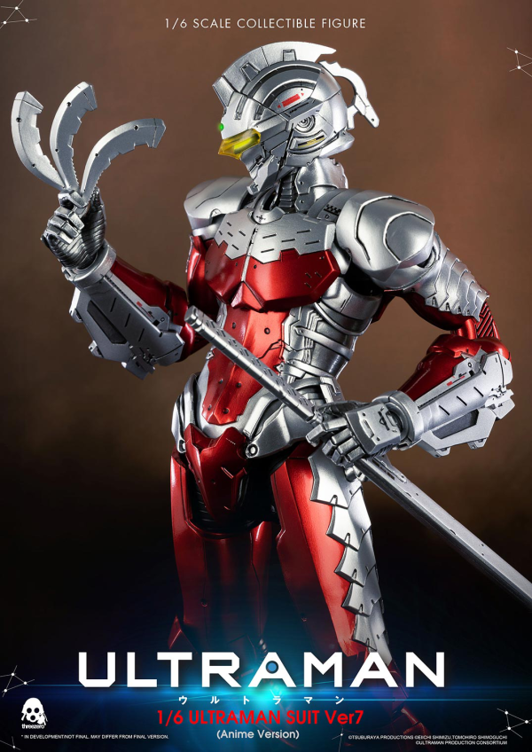 Three Zero 1/6 ULTRAMAN SUIT Ver7 (Anime Version) | 4897056202047
