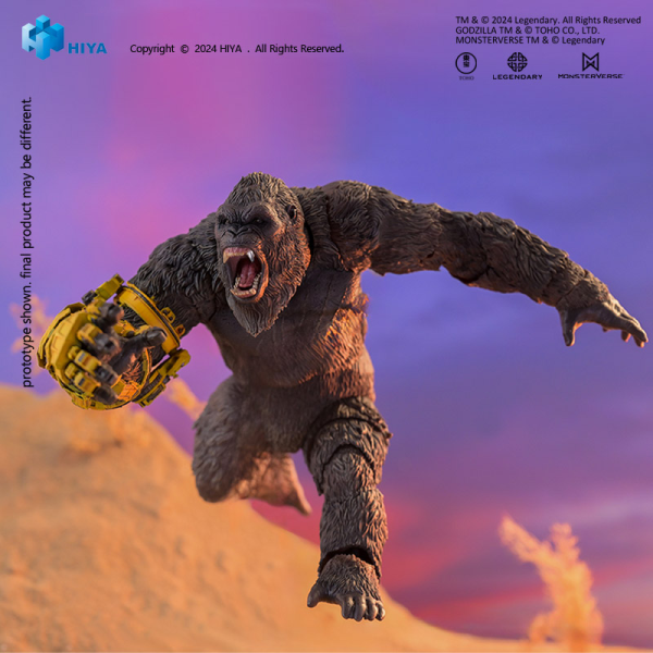 HIYA TOYS Exquisite Basic Series GODXILLA x KONG THE NEW EMPIRE Kong B.E.A.S.T. Glove Ver. | 6957534204371