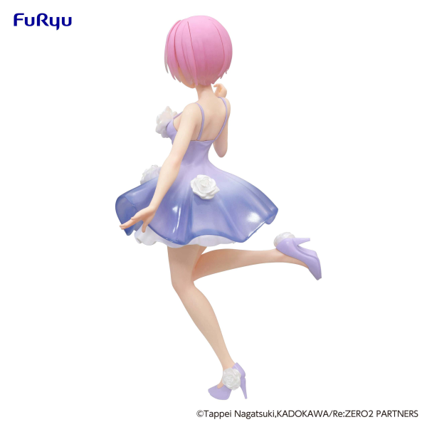 FURYU Corporation Re:ZERO -Starting Life in Another World- Trio-Try-iT Figure -Ram Flower Dress- | 4580736405479