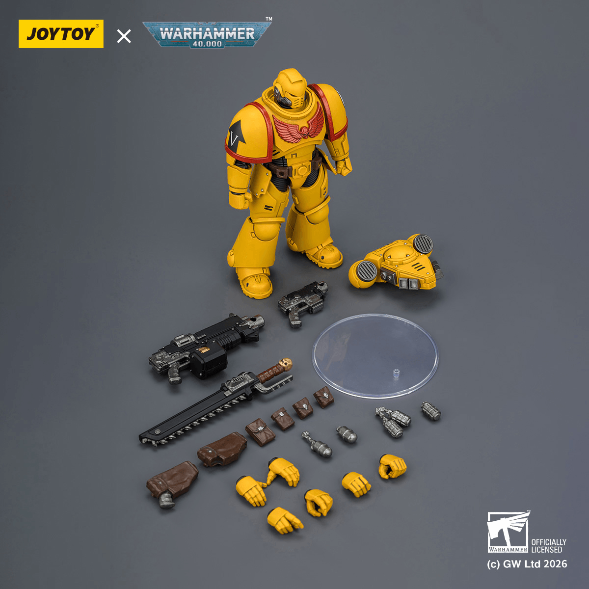 Imperial Fists Intercessor with Bolt Rifle, Bolt Pistol and Chainsword | 6927054403844