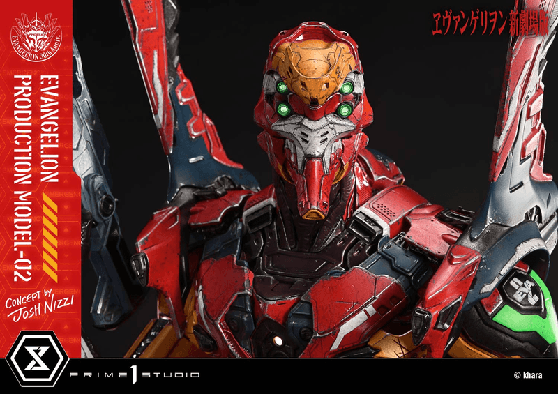 Prime 1 Studio Ultimate Diorama Masterline Evangelion Evangelion Production Model-02 (Concept by Josh Nizzi) Deluxe Version | 4582647122094