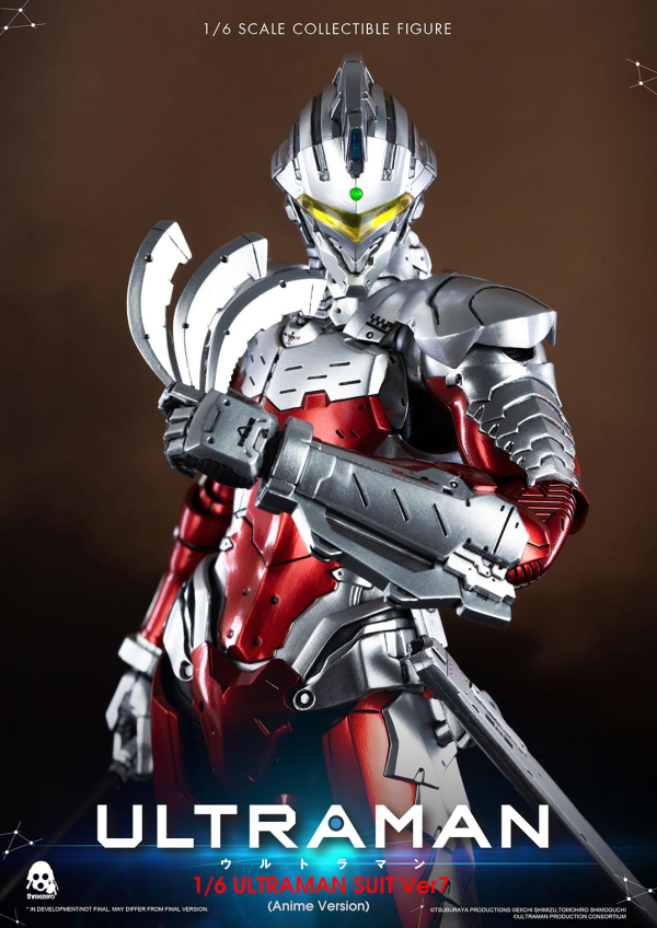 Three Zero 1/6 ULTRAMAN SUIT Ver7 (Anime Version) | 4897056202047
