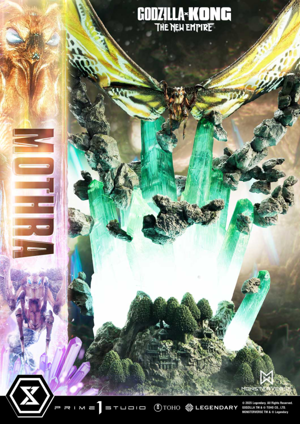 Prime 1 Studio Ultimate Diorama Masterline Godzilla x Kong: The New Empire (Film) Mothra Bonus Version | 4582647121721