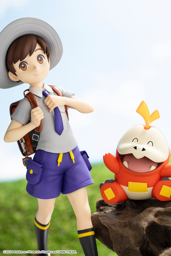 KOTOBUKIYA Pokémon Florian with Fuecoco ARTFX J STATUE | 4934054062980